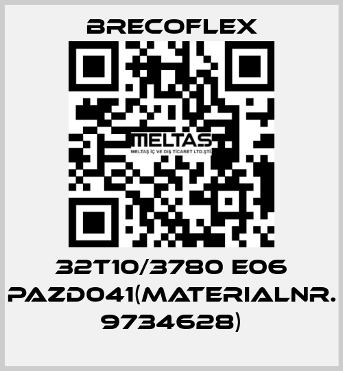 32T10/3780 E06 PAZD041(MATERIALNR. 9734628)  Brecoflex