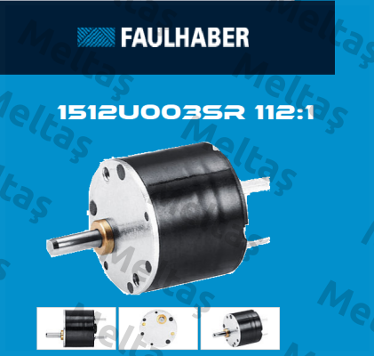 1512U003SR 112:1 Faulhaber