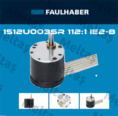 1512U003SR 112:1 IE2-8 Faulhaber