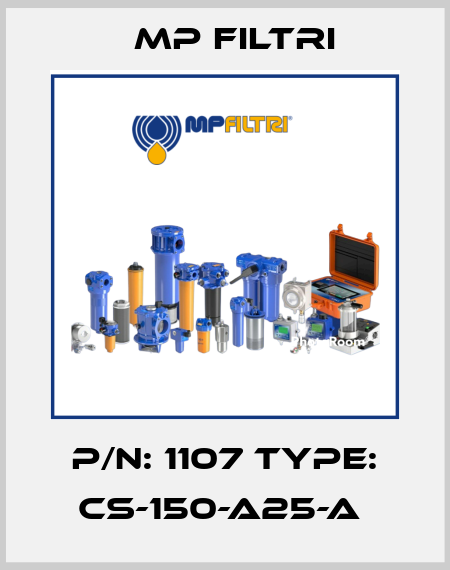 P/N: 1107 Type: CS-150-A25-A  MP Filtri
