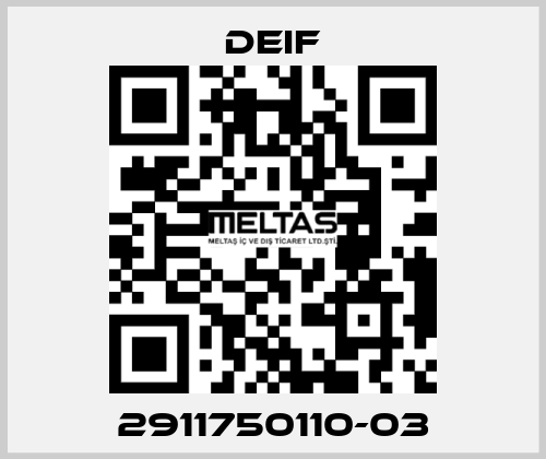 2911750110-03 Deif