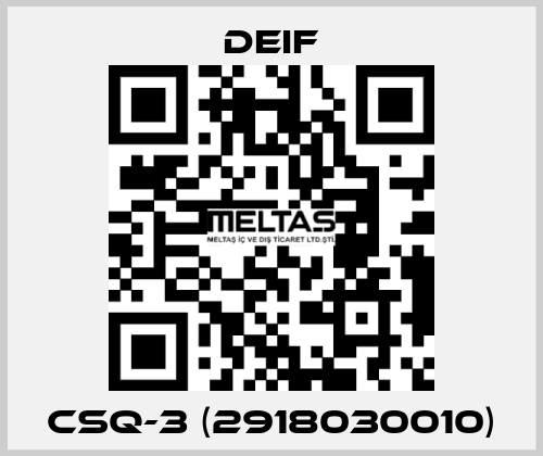 CSQ-3 (2918030010) Deif