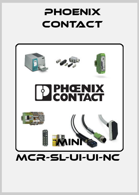 MINI MCR-SL-UI-UI-NC  Phoenix Contact