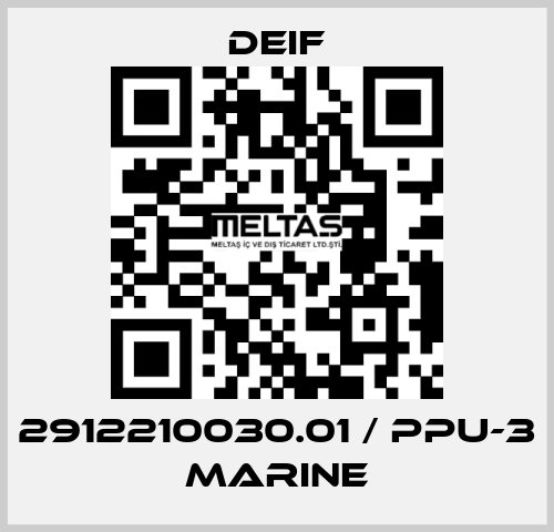 2912210030.01 / PPU-3 Marine Deif