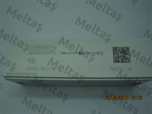 P/N: 07892030 Type: SKKE 162/16 Semikron