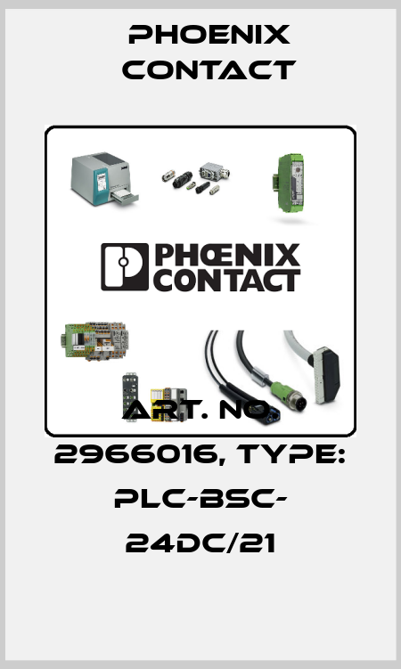 Art. No. 2966016, Type: PLC-BSC- 24DC/21 Phoenix Contact
