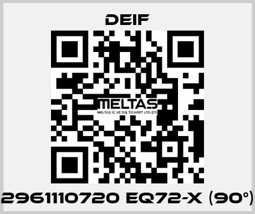 2961110720 EQ72-x (90°) Deif