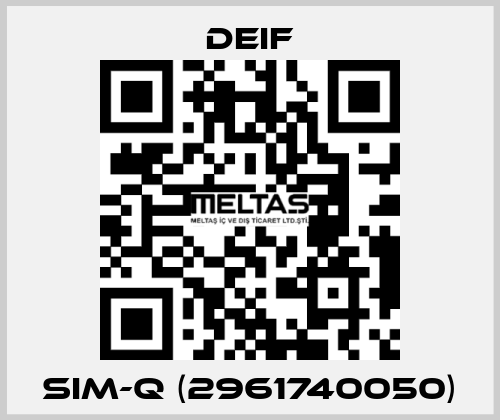 SIM-Q (2961740050) Deif
