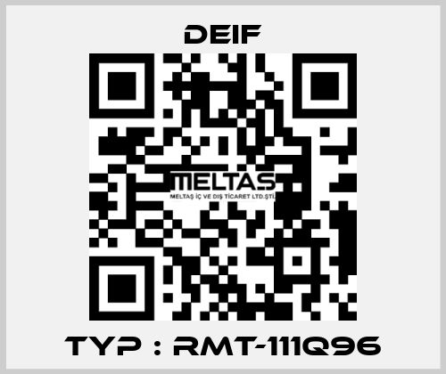 Typ : RMT-111Q96 Deif