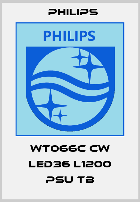 WT066C CW LED36 L1200 PSU TB Philips