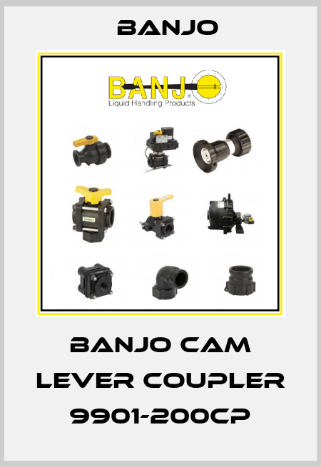 BANJO CAM LEVER COUPLER 9901-200CP Banjo
