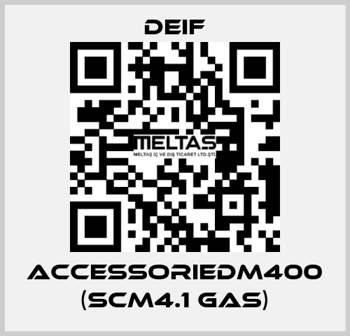 AccessorieDM400 (SCM4.1 GAS) Deif