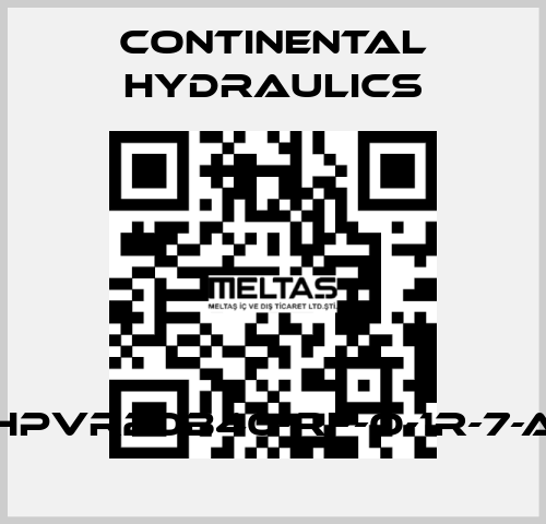 HPVR20B40-RF-O-1R-7-A Continental Hydraulics