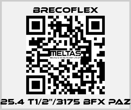 25.4 T1/2"/3175 BFX PAZ Brecoflex