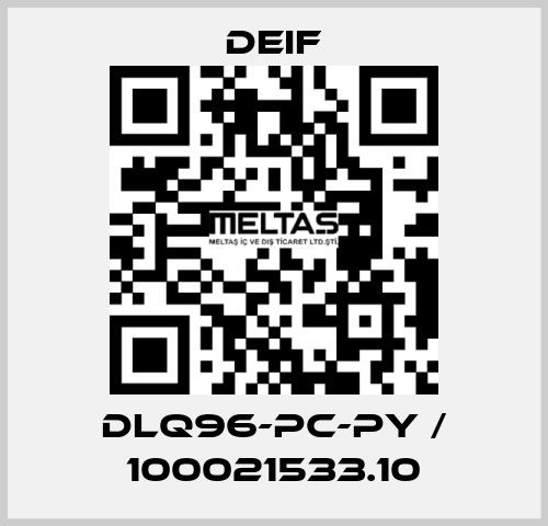 DLQ96-pc-PY / 100021533.10 Deif