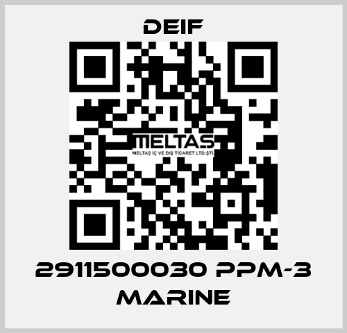 2911500030 PPM-3 Marine Deif
