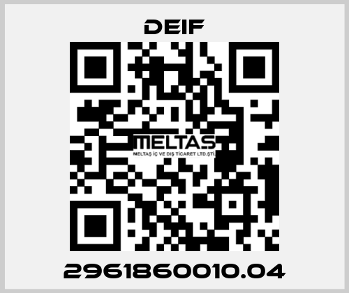 2961860010.04 Deif
