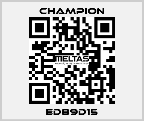 ED89D15 Champion