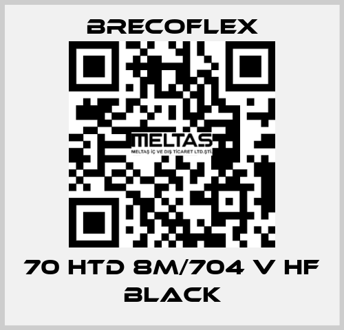 70 HTD 8M/704 V HF Black Brecoflex