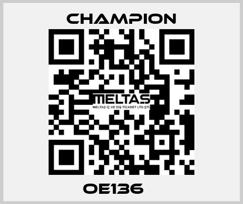 OE136    Champion