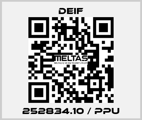 252834.10 / PPU Deif