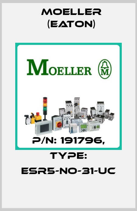 p/n: 191796, Type: ESR5-NO-31-UC Moeller (Eaton)