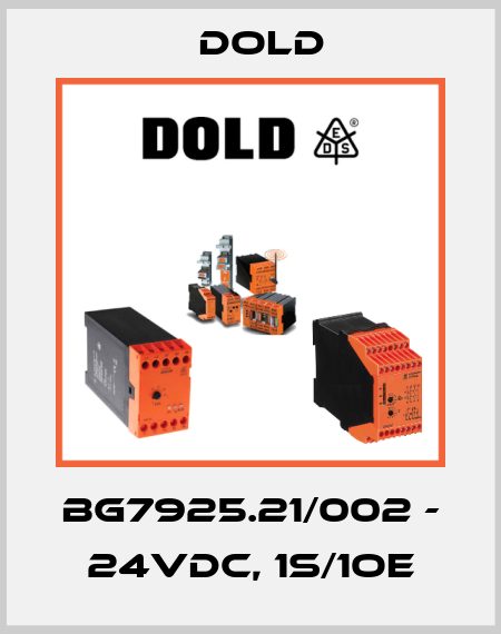 BG7925.21/002 - 24VDC, 1S/1OE Dold