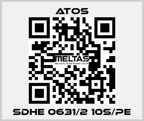 SDHE 0631/2 10S/PE Atos