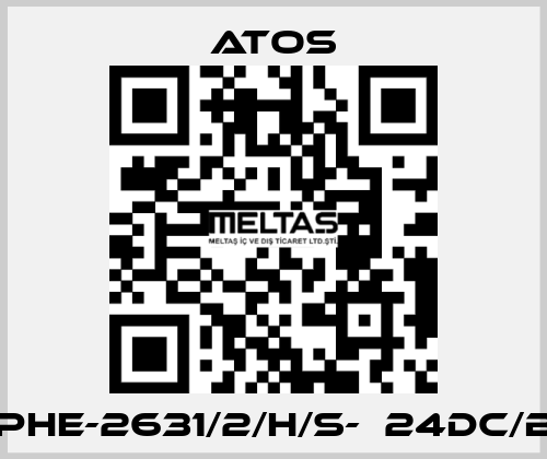 DPHE-2631/2/H/S-Х24DC/BT Atos