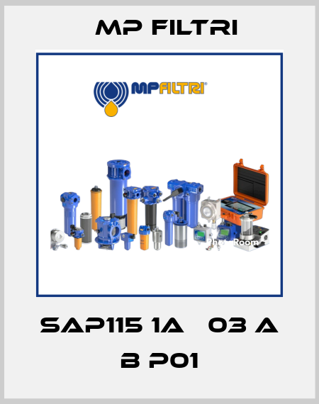 SAP115 1A А03 A B P01 MP Filtri