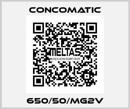 650/50/MG2V Concomatic