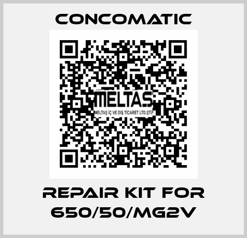 repair kit for 650/50/MG2V Concomatic