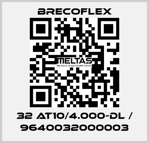 32 AT10/4.000-DL / 9640032000003 Brecoflex