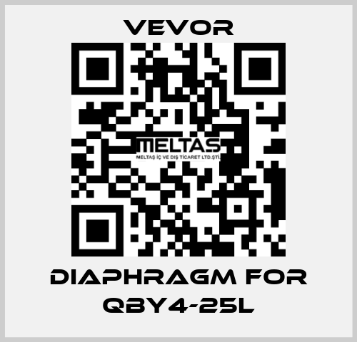 diaphragm for QBY4-25L VEVOR
