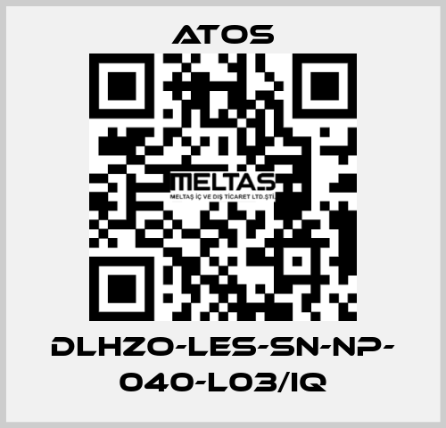 DLHZO-LES-SN-NP- 040-L03/IQ Atos