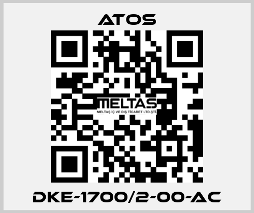 DKE-1700/2-00-AC Atos