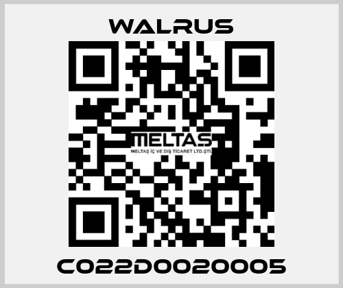 C022D0020005 Walrus