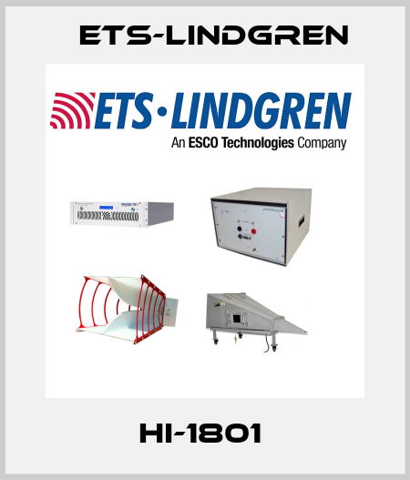 HI-1801  ETS-Lindgren