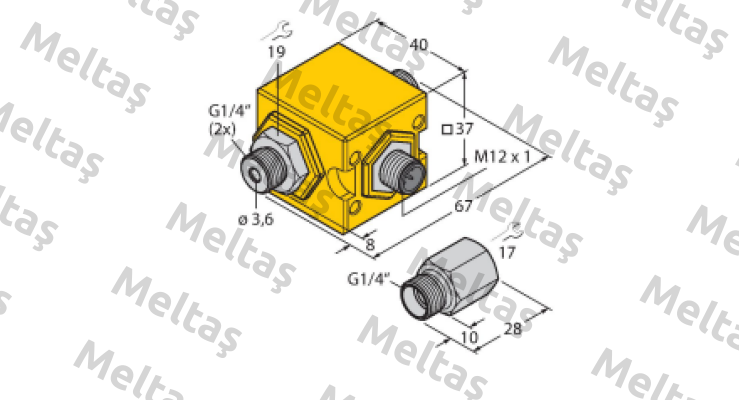 FCIC-G1/4A4P-PL-H1141/1.0 Turck