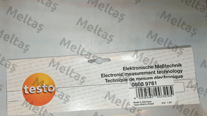 0600 9761 Testo