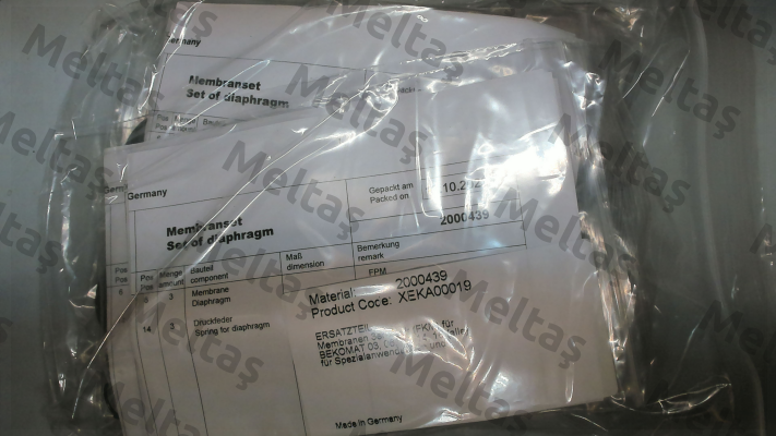 MEMBRANES FOR BM6EPN25 Beko