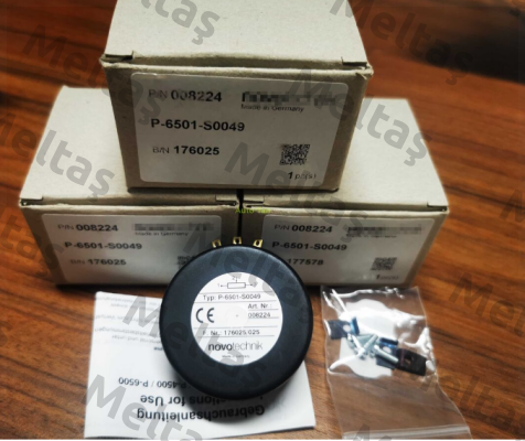 P/N: 400008224 Type: P-6501-S0049 Novotechnik
