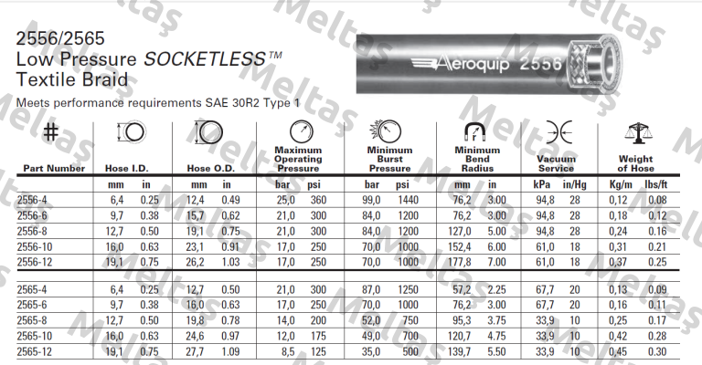 2556-4 Aeroquip
