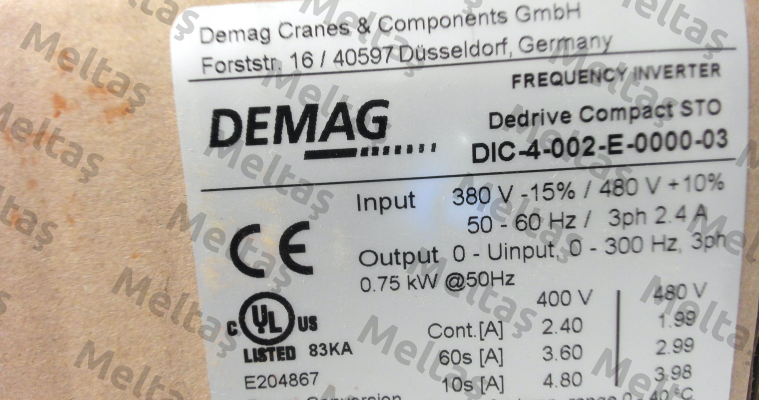 DIC-4-002-E-0000-03 Demag