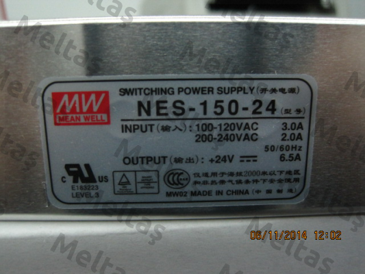 709-NES150-24   MFR. #:NES150-24 Mean Well