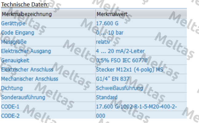 17.600 G-1002-R-1-5-M00-400-2-000 Bd Sensors