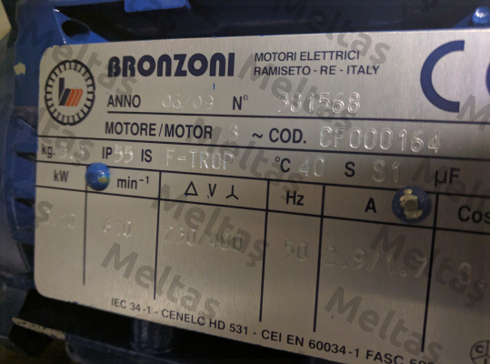 CF000164  Bronzoni
