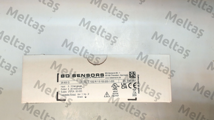 26.600 G-1002-R-1-5-100-200-1-000 Bd Sensors