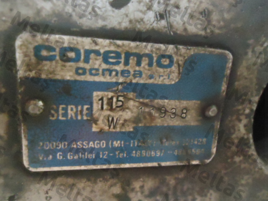 115W unit, serial number 11938  Coremo