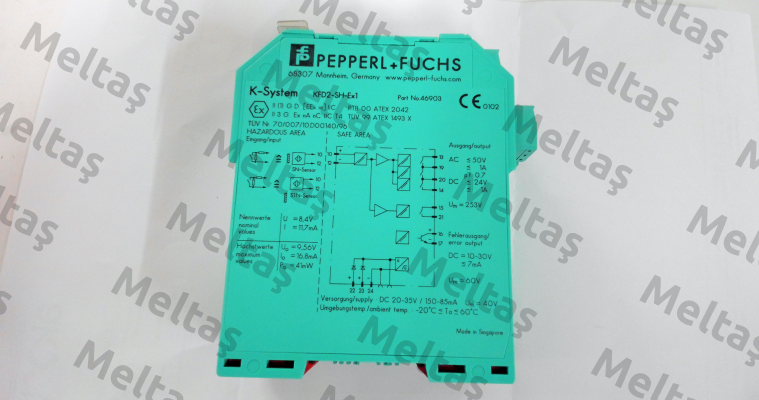 p/n: 046903, Type: KFD2-SH-EX1 Pepperl-Fuchs
